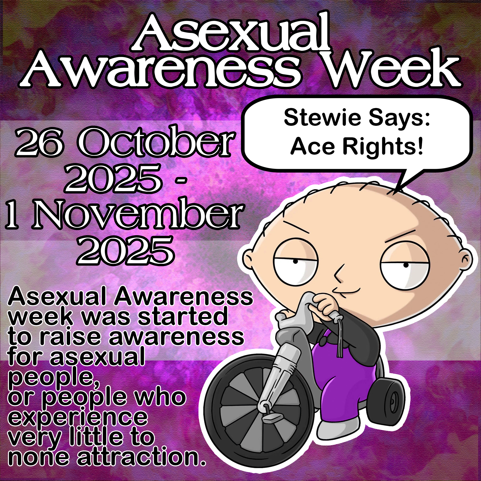 Asexual Awareness Week Infographic